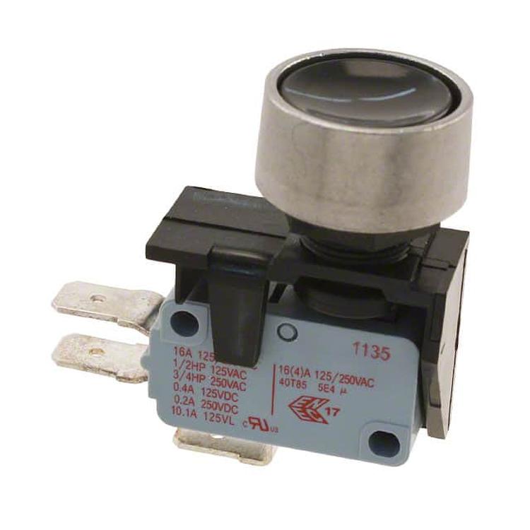Bulgin Limited 3832510KB Pushbutton Switch SPDT