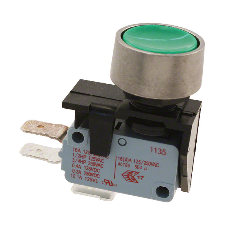 Bulgin Limited 3832510KG Pushbutton Switches SPDT
