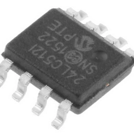 Microchip Tech 24LC512-I/SN Serial EEPROM